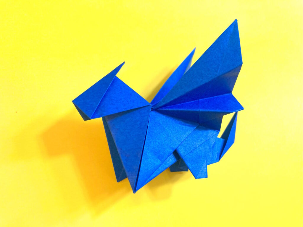 折り紙　ベビードラゴンの簡単な作り方